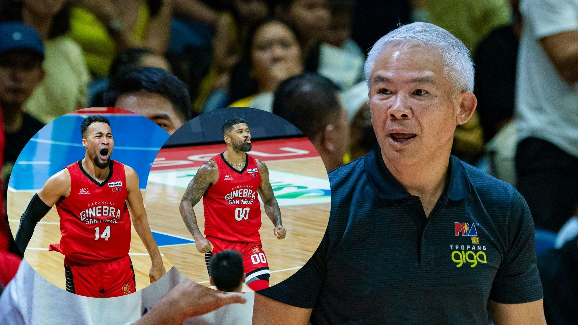 Chot Reyes says Maverick Ahanmisi, Stephen Holt ‘making it very difficult’ for TNT in PBA Finals